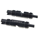 CANSUCC Double-head Bicycle American Presta Valve Core Wrench Disassembly Tools