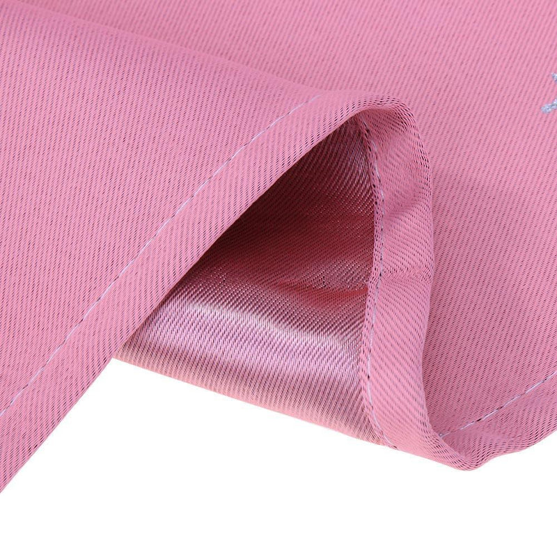 Stars Blackout Curtain Living Room Window Blind Shading Screen Drapes(Pink)
