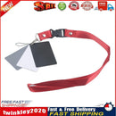 Digital Camera 3in1 Pocket-Size White Black Grey Balance Cards Neck Strap Newly