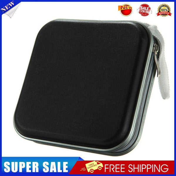 40pcs Capacity Disc CD DVD Wallet Storage Organizer Case Holder(Black)
