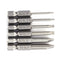 6pcs 50mm 2.0-6.0mm Flat Head Slotted Tip Screwdrivers Bits Newly