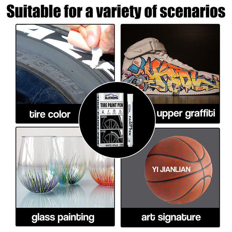 Oily Marker Pen Big Head Small Head Waterproof Not Easy To Fade for Plastic