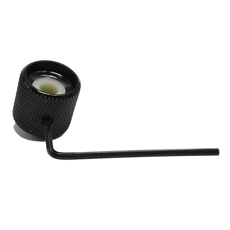 Wrench Black Tone Control Knobs Electric Guitar Bass Guitar Parts Dome Knobs