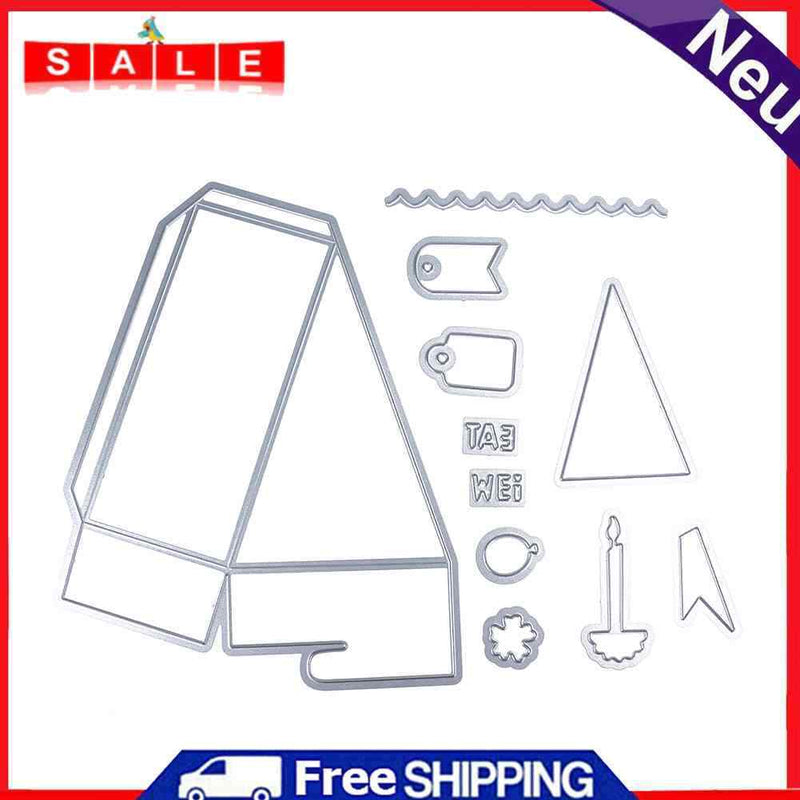 1 Set Clip Lifting Machining Dies for Scrapbooking Cube Cuts Photo Al