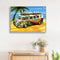 #A Bus by the Beach Diamond Painting Kits Full Square Drill Home Wall Art Decor