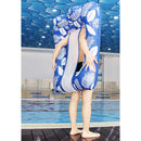 Summer Water Hammock Pool Beach Lounger Floating Sleeping Cushion (Blue) Newly