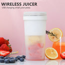 Portable Blender Wireless Juicer USB Small Lemon Orange Fruit Cup (White) Newly