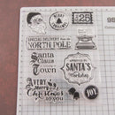 Silicone Clear Stamps Christmas Santa Claus for DIY Scrapbook/Photo Album
