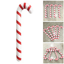 Lightweight Portable Santa Claus Walking Stick Prop Party Supplies Xmas Dec