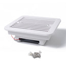 Silent 12V Fridge Vent with Fan for RV Trailer Caravan Side Air Ventilation Fan