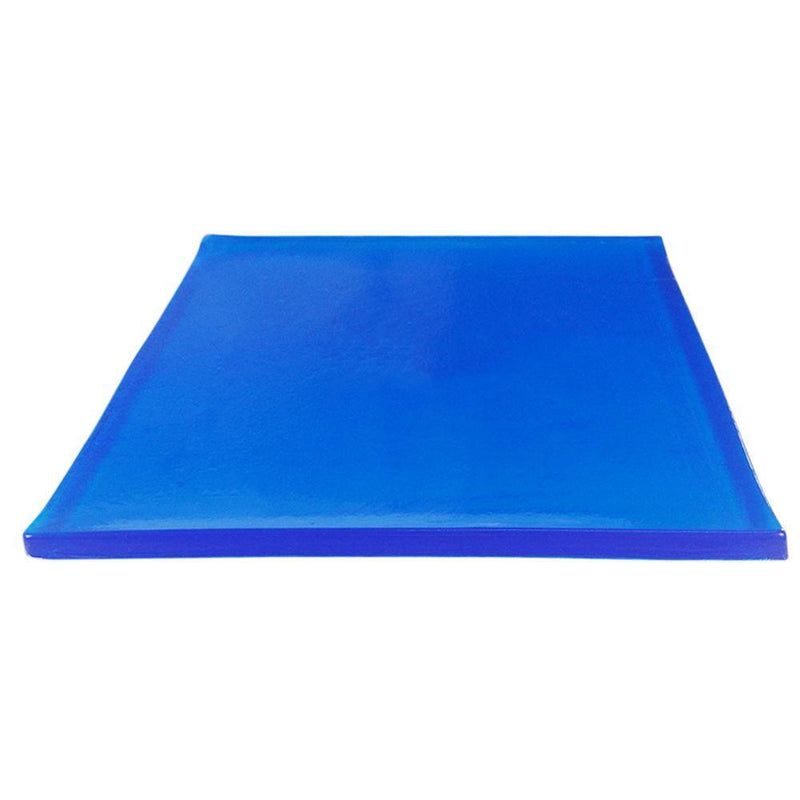 Motorcycle Seat Gel Pad Shock Absorption Mat Soft Cushion Blue (25x22x1cm) Newly