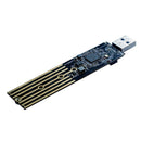 NVMe to USB Adapter, M.2 SSD to USB 3.1 Type A Card, Based UK PCIe Hard Key C5X1