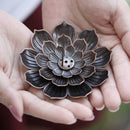 Ornament Incensory Lotus Flower Censer Incense Stick Holder Incense Holder