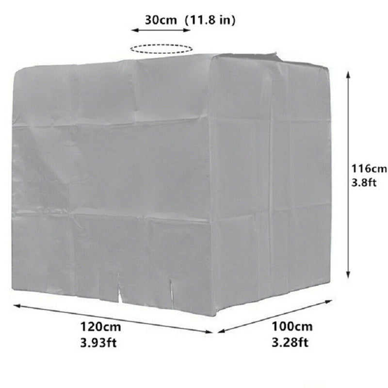 IBC 1000L Water Tank Protective Cover Oxford Waterproof Dustproof UV Protec