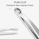 Steel Round-tipped Trimmer Tool Nose Hair Clip Nose Hair Trimming Tweezers