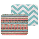 Coaster Rubber Anti-slip Canvas Mousepad Desk Cushion Mice Mat Ethnic Style