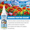 240ml DIY Diamond Painting Conserver Permanent Hold Shine Effect Sealer Glue