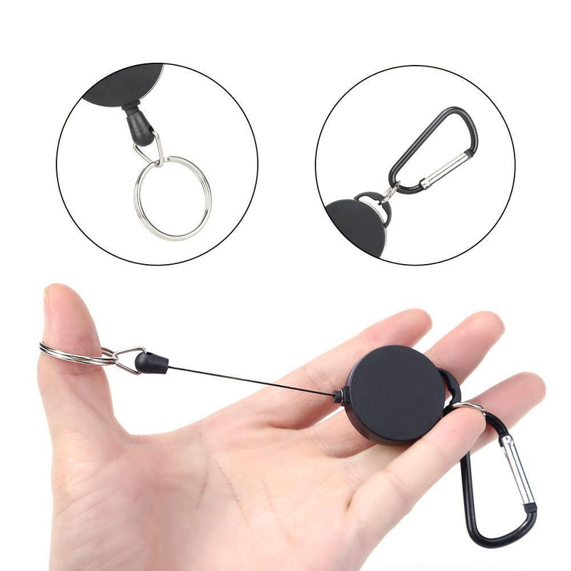 Multifunctional Security Anti-Lost Rope Burglar Retractable Keychain