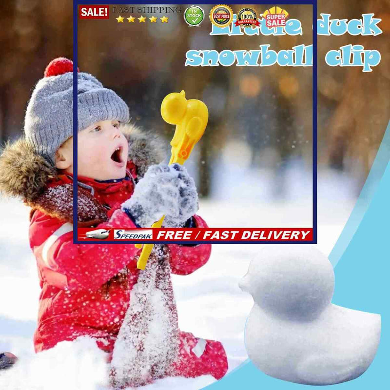 Cute Duck Snowball Maker Funny Snow Sand Molds Sand Mold Tool Outdoor Activities