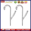 2x Heated Towel Radiator Rail Clothes Scarf Hanger Bath Hook Holder Drying