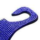 Car Back Seat Hook Bling Rhinestones Crystal Handbag Auto Headrest Hanger Hooks