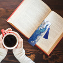 DIY Special Shape Diamond Painting Leather Tassel Peacock Bookmark Crafts Newly