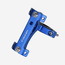 MTB Bicycle Bottle Cage Extension Rack Alloy Kettle Holder Extender (Blue) Newly