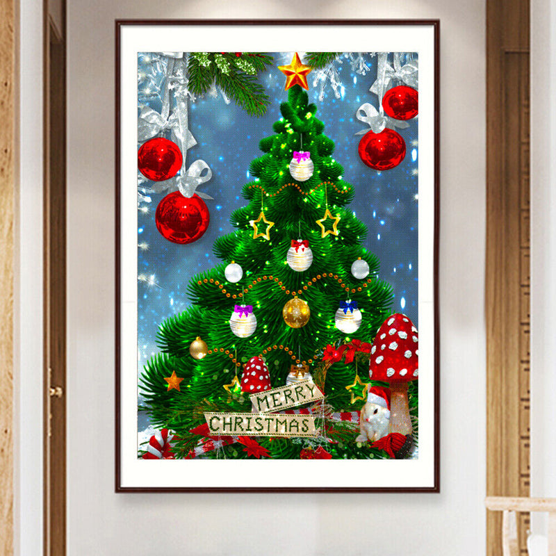 5D DIY Diamond Painting Christmas Tree Full Drill Art Pictures Rhinestone Gift