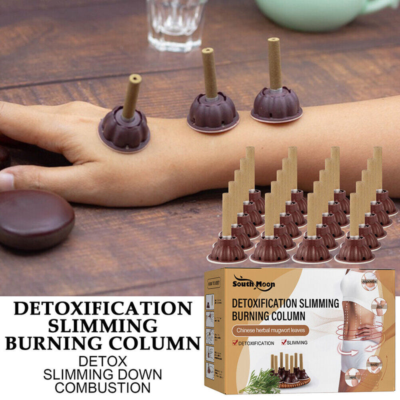 20pcs Wormwood Meridian Hyperthermia Detoxification for Body Warm Uterus Stomach