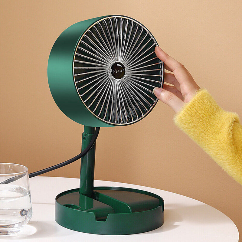 1000W Winter Warm Telescopic Electric Heater Fan Portable Folding Heater