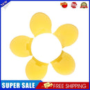 5pcs Rubber Clarinet Thumb Rest Covers Finger Rest Protective Pads (Yellow)