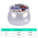50m Monofilament Nylon Fishing Main Line Strong Transparent Carp Fishing Wire