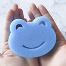 Child Bath Sponge Soft Baby Rubbing Brush Cartoon Bath Artifact (Frog) Newly