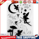 Clear Stamps Fairy Transparent Seal for DIY Scrapbooking Photo Card Making