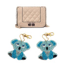 1pcs DIY Keychain Hand Made Diamond Painting Full Drill Pendant (Koala) Newly