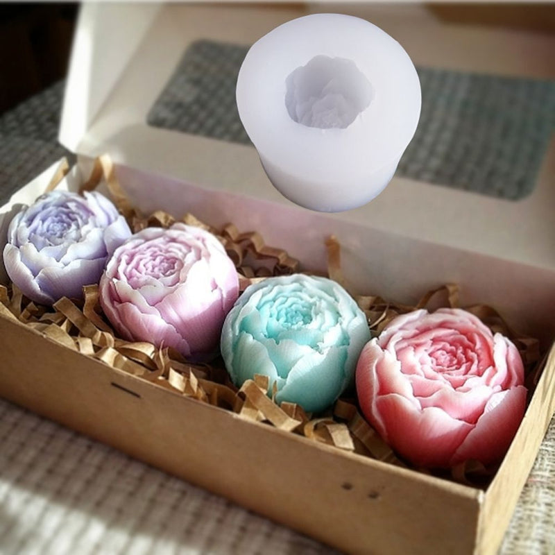 Decoration Soap Molds Rose Ball Candle Mold Candle Making Aromatherapy Mold