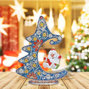 by Numbers Crystal Rhinestone Embroidery Christmas Diamond Painting Xmas Tree