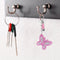 Full Drill Special Shaped Diamond Painting Butterfly Women Bag Keychain Gift