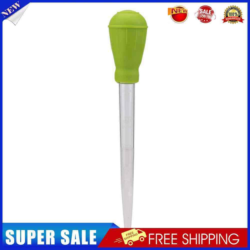 Manual Suction Pipe Pump Aquarium Fish Tank Siphon Cleaning Tools (Green)