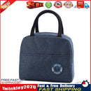 Picnic Insulation Bags Portable Lunch Bento Bag for School Camping (Blue) Newly