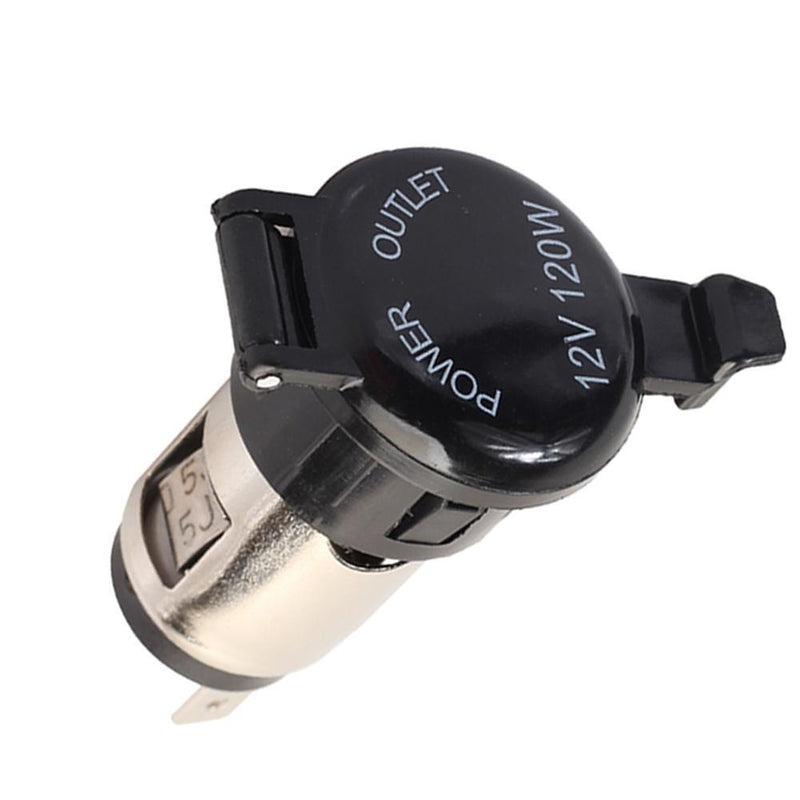 Car 10A Cigarette Lighter Female Socket Power Plug with Waterproof Cover Newly