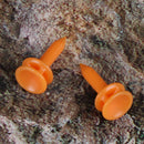 100pcs Mini Golf Tees Plastic Golf Nail Limit Pin Outdoor Golfer Accessory Newly