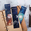 Universal Poetry Bookmarks Set 30 Pcs Pack - Cute Astronaut Poems-Boo Space F3F3