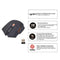 2.4GHz Wireless Optical Mouse 2400DPI 6 Button USB Optical Gaming Mouse for Ga