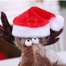 Dog Holiday costume Adjustable Santa Claus Merry Christmas Pet Hat Animal Cap