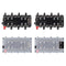 1 To 8 Multi Way RGB PWM HUB 12V/4 Pin for Fan Motherboard (SATA+Shell)