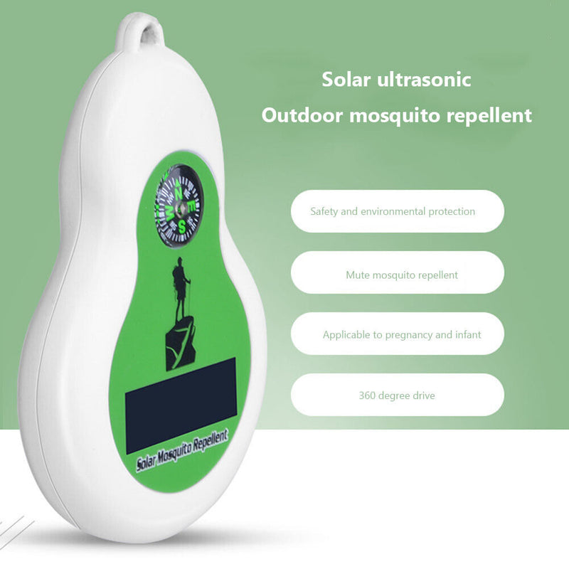 Ultrasonic Mosquito Killer Portable Outdoor Travel Home Insect Bug Repellent