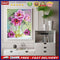 Paeonia Flower Series Oil Paint By Numbers Kit Frameless Drawing Picture Decor