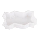 Garden Pavement Mold DIY Manually Propylene Paving Concrete Mould (Wave)