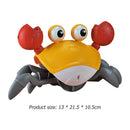 #A Tummy Time Crawling Crab Avoid Obstacles Interactive Crawling Crab Birthday G